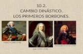 10.2. CAMBIO DINÁSTICO. LOS PRIMEROS BORBONES. Felipe V (1683-1746) Luis I (1707-1724) Fernando VI (1713-1759)