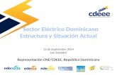 12 de Septiembre 2014 San Salvador Representación CNE/CDEEE, República Dominicana.