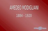 Amedeo Modigliani, escultor y pintor italiano de origen judío, nació en Italia a Liorna y murió en París. Enfermo de tuberculosis desde niño, hizo estudios.