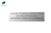 CASOS TEORICO-PRACTICOS EN INSUFICIENCIA RESPIRATORIA HIPOXÉMICA.
