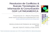 1 Todos los derechos reservados Ley 11723. Proyecto CVRCLA Dr. Alberto Elisavetsky Resolucion de Conflictos & Nuevas Tecnologías de Información & Comunicación.