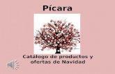 Catálogo de productos y ofertas de Navidad Pícara.