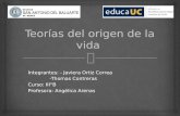 Integrantes: - Javiera Ortiz Correa -Thomas Contreras -Thomas Contreras Curso: III°B Profesora: Angélica Arenas.