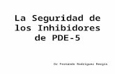 La Seguridad de los Inhibidores de PDE-5 Dr Fernando Rodríguez Rergis.