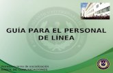 GUÍA PARA EL PERSONAL DE LÍNEA Veinteavo tema de socialización ÁRBOL DE COMUNICACIONES.