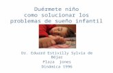 Duérmete niño como solucionar los problemas de sueño infantil Dr. Eduard Estivilly Sylvia de Béjar Plaza jones Dinámica 1996.