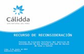 RECURSO DE RECONSIDERACIÓN Proceso de Fijación Tarifaria del Servicio de Distribución de Gas Natural por Red de Ductos de Lima y Callao Lima, 5 de junio.