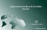 Implicaciones Jurídicas de las Redes Sociales Nelly Sánchez Mouriz.