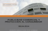 PUBLICIDAD COMERCIAL Y PROTECCIÓN AL CONSUMIDOR 08.04.2014.
