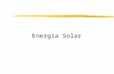 Energía Solar. Se denomina Energía Solar Fotovoltaica a una forma de obtención de energía eléctrica a través de paneles solares.