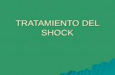 TRATAMIENTO DEL SHOCK. Sìndrome Shock –El Shock es una condiciòn en la que falla el sistema cardiovascular en perfundir los tejidos adecuadamente. –Empeora.