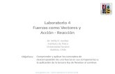 Laboratorio 4 Fuerzas como Vectores y Acción - Reacción Objetivos: Dr. Willy H. Gerber Instituto de Fisica Universidad Austral Valdivia, Chile Comprender.