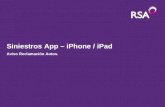 Siniestros App – iPhone / iPad Aviso Reclamación Autos.