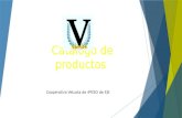 Catálogo de productos Cooperativa Vetusta de 4ºESO de EJE.