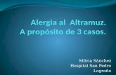 Milvia Sànchez Hospital San Pedro Logroño. Casos Clínicos Paciente 1: Varón de 43 años, con antecedentes de herniorrafia inguinal e hipercolesterolemia.