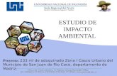 ESTUDIO DE IMPACTO AMBIENTAL Proyecto: 233 ml de adoquinado Zona I Casco Urbano del Municipio de San Juan de Rio Coco, departamento de Madriz.
