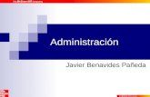 Administración Javier Benavides Pañeda. Capítulo 2 Planeación.