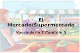 El Mercado/Supermercado Vocabulario 2 Capítulo 5.