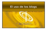El uso de los blogs Dr. Enoc Díaz Santana UPR en Humacao.
