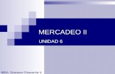 MERCADEO II MBA. Gustavo Chavarría V. UNIDAD 6. E-commerce: Venta online y Comercio Electrónico 6.1. Ventas Online 6.1.1.El comercio electrónico 6.1.2.Proyectos.