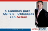 Copyright 1993 – 2008 ActionCOACH Ltd FS016 5 Caminos para SUPER – Utilidades con Action.