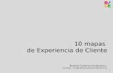 1 10 mapas de Experiencia de Cliente Radical Customer Experience Contacto: hola@radicalcustomerexperience.es.