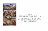 TEMA 3. PREVENCIÓN DE LA VIOLENCIA SOCIAL Y DE GÉNERO.