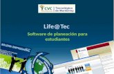 Life@Tec Software de planeación para estudiantes 1.