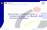 W w w. gesein.com Presentación de la Calidad - © GESEIN Gesein Calidad y Mejora del Proceso Software Servicios y Consultoría y Formación para la Mejora.