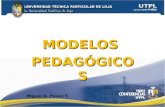 MODELOSPEDAGÓGICOS Miguel A. Posso Y.. CONCEPTOS GENERALES Paradigma Constelación global de convicciones, valores y comportamientos compartidos por una.