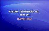 VISOR TERRENO 3D: Bases HYPACK 2014. Visor Terreno 3-D (3DTV)