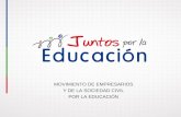MOVIMIENTO DE EMPRESARIOS Y DE LA SOCIEDAD CIVIL POR LA EDUCACIÓN.