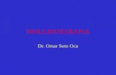 INSULINOTERAPIA Dr. Omar Soto Oca. Objetivos Explicar los conceptos fundamentales de la fisiología. Explicar las bases fisiopatológicas de la DBT tipo.
