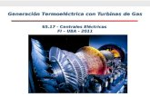 Generación Termoeléctrica con Turbinas de Gas 65.17 - Centrales Eléctricas FI – UBA - 2011.
