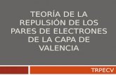 TEORÍA DE LA REPULSIÓN DE LOS PARES DE ELECTRONES DE LA CAPA DE VALENCIA TRPECV.