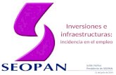 Julián Núñez Presidente de SEOPAN 11 de junio de 2014 Inversiones e infraestructuras: incidencia en el empleo.