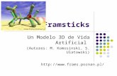 Framsticks Un Modelo 3D de Vida Artificial (Autores: M. Komosinski, S. Ulatowski)