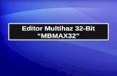 Editor Multihaz 32-Bit “MBMAX32”. Introducción MBMAX32 Se Terminó el Levantamiento, Ahora lo que? Necesita aplicar correcciones de Marea y Velocidad del.