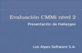 Presentación de Hallazgos Los Alpes Software S.A..