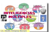 Lic. Adolfo Hinojosa Mamani INTELIGENCIAS MÚLTIPLES INTELIGENCIAS MÚLTIPLES.