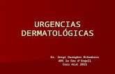 URGENCIAS DERMATOLÓGICAS Dr. Sergi Duaigües Miñambres ABS la Seu d’Urgell Curs Acut 2013.
