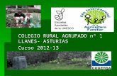 COLEGIO RURAL AGRUPADO nº 1 LLANES- ASTURIAS Curso 2012-13.