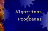Algoritmos y Programas Introducción  El objetivo de esta sesión consistirá en explicar los conceptos de algoritmo, programa y lenguaje de programación.