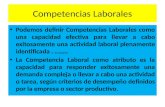 Competencias Laborales Podemos definir Competencias Laborales como una capacidad efectiva para llevar a cabo exitosamente una actividad laboral plenamente.