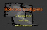 Robótica Inteligente L. Enrique Sucar y Marco López ITESM Cuernavaca.