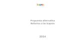 2014 Propuesta alternativa Reforma a las Isapres.