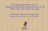 1 El Aseguramiento de la Responsabilidad Empresarial en el Mercado del Gas Licuado La Experiencia Uruguaya Analisis comparativo y conclusiones.