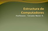 Profesora: Tatiana Marín R.. Memoria Dirección y Capacidad.