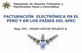 TEMARIO  Introducción  Aspectos conceptuales sobre las facturas electrónicas  Experiencias internacionales o APEC o Chile o México o Brasil  Factura.