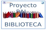 Proyecto PAI BIBLIOTECA.    (en inglés)